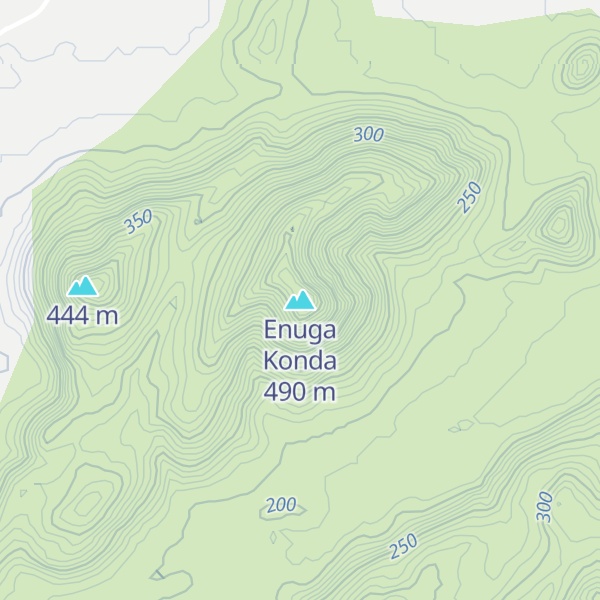 Map of Enuga Konda