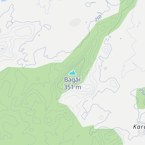 Map of Bagār