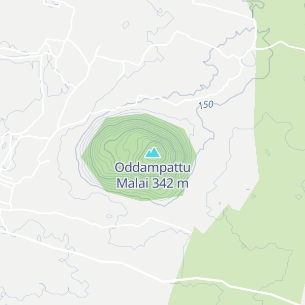Map of Oddampattu Malai