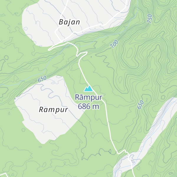 Map of Rāmpur