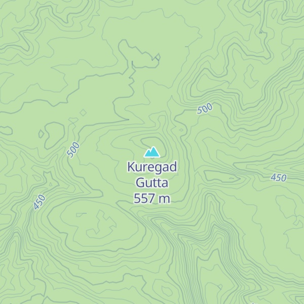 Map of Kuregad Gutta