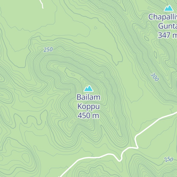 Map of Bailam Koppu