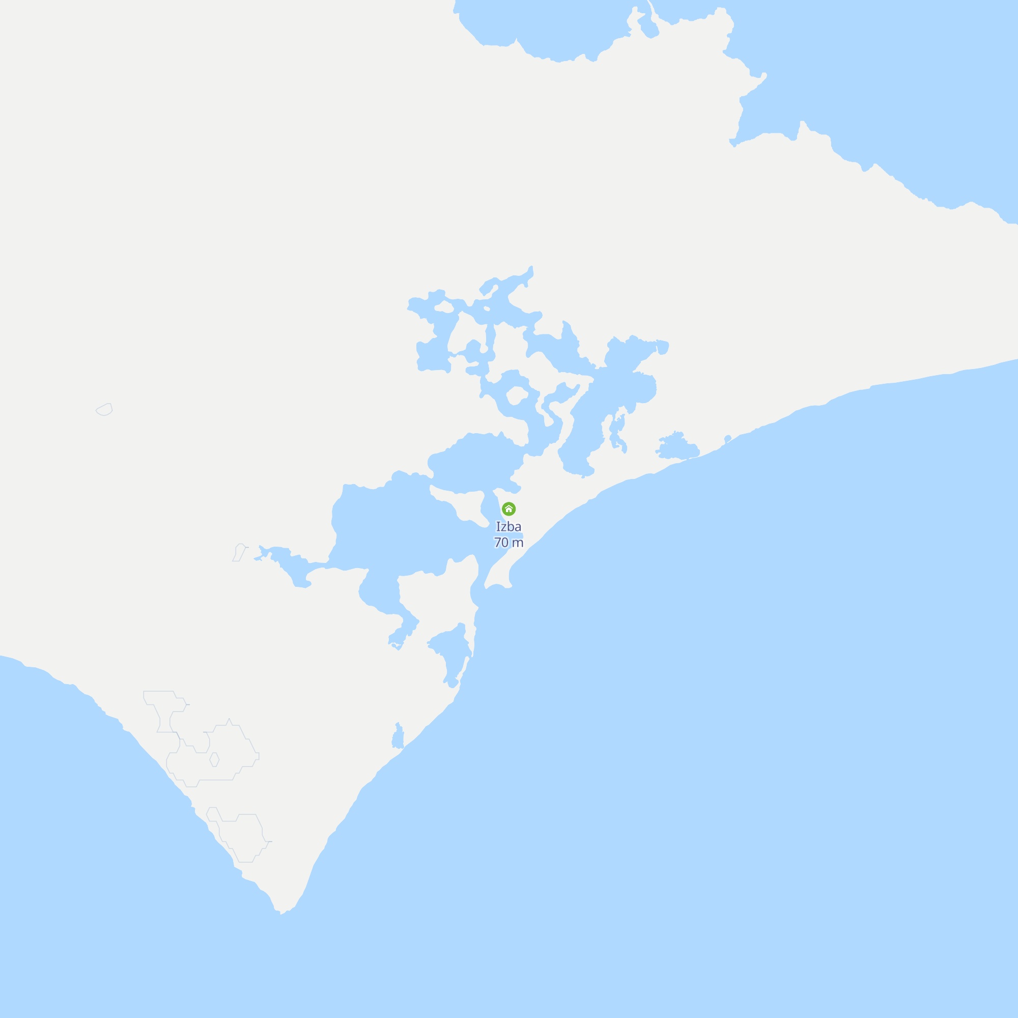 Izba map
