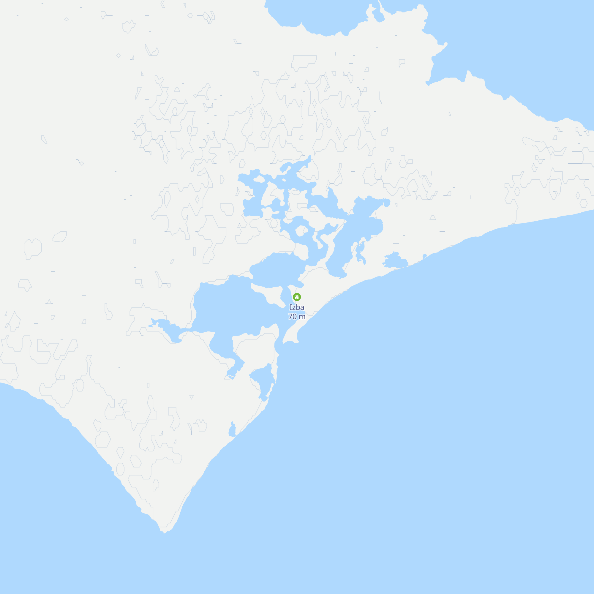 Izba map