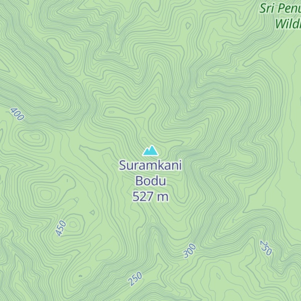 Map of Suramkani Bodu