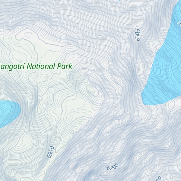 Map of Chaukhamba I