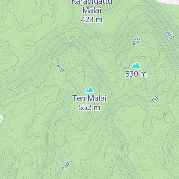 Map of Ten Malai