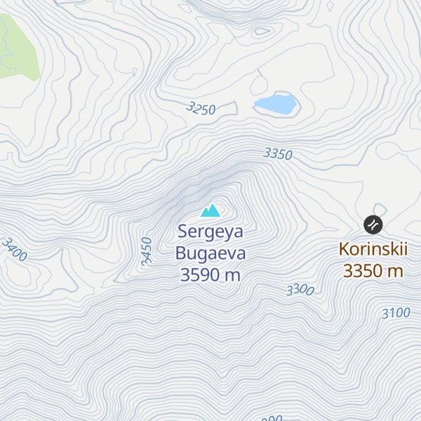Map of Sergeya Bugaeva