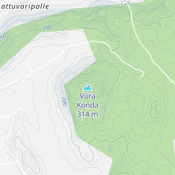 Map of Vūra Konda