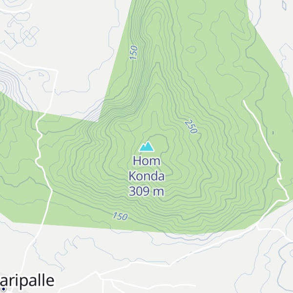 Map of Hom Konda