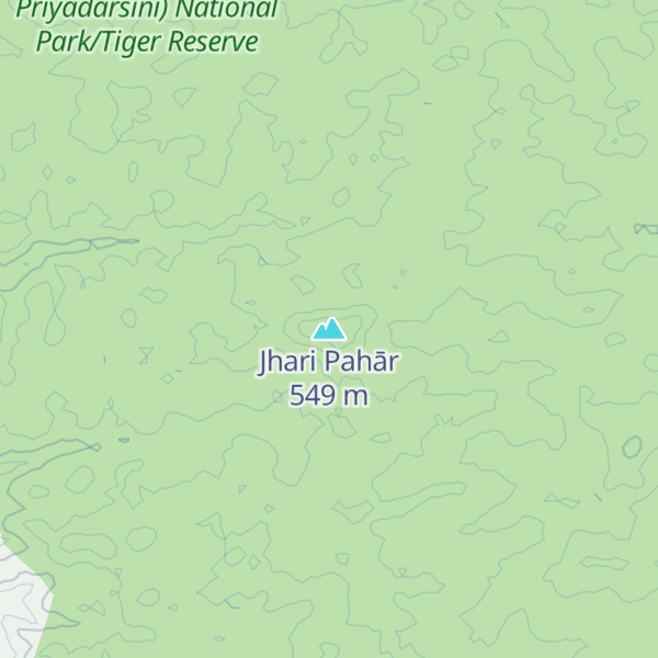 Map of Jhari Pahār