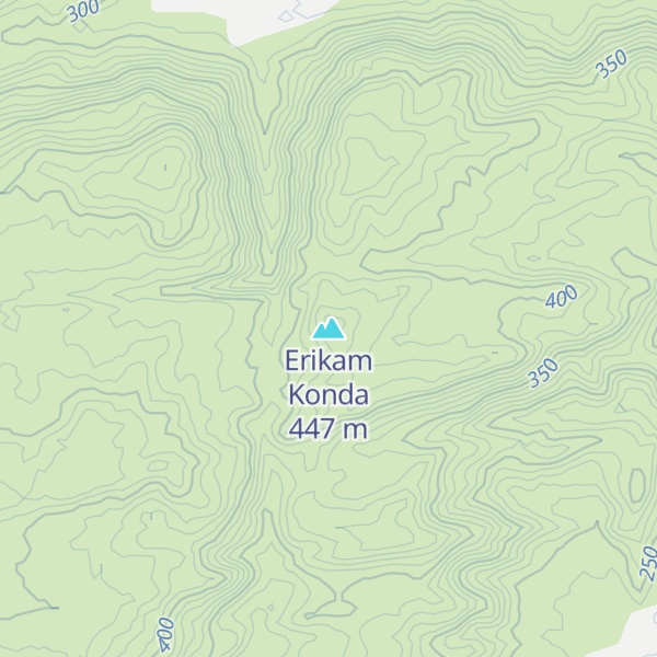 Map of Erikam Konda