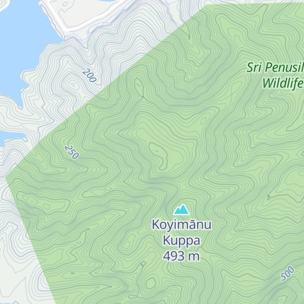 Map of Tamtambodu Koppu