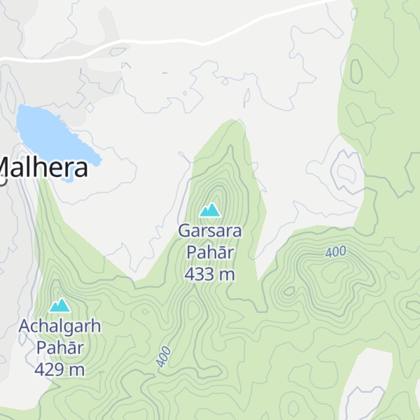 Map of Garsara Pahār