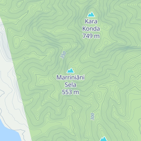 Map of Marriniāni Sela