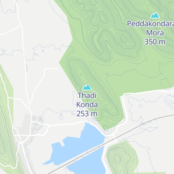 Map of Thadi Konda