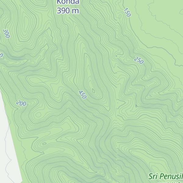 Map of Nala Konda
