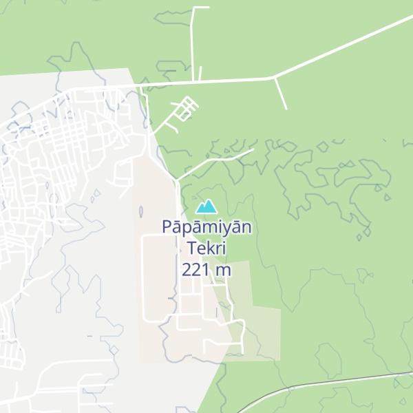 Map of Pāpāmiyān Tekri