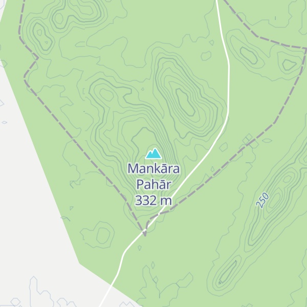Map of Mankāra Pahār