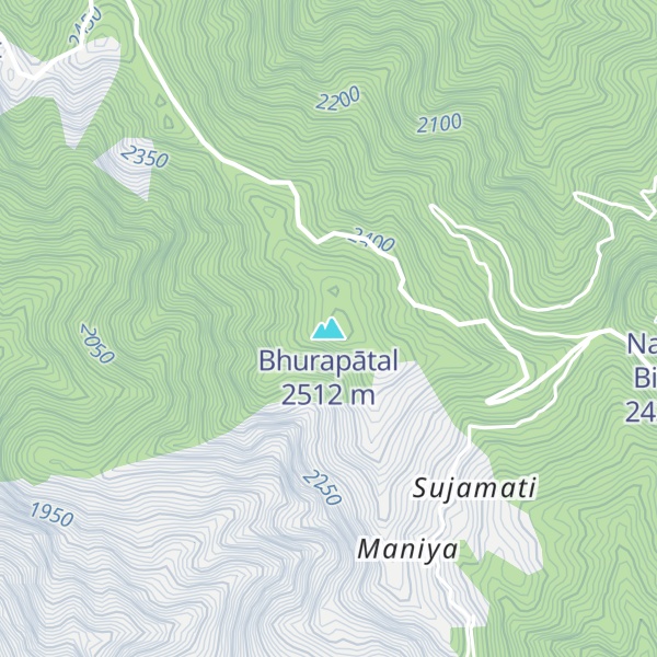 Map of Bhurapātal