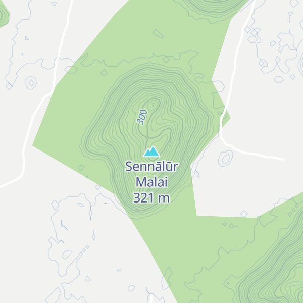 Map of Sennālūr Malai