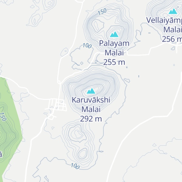 Map of Karuvākshi Malai
