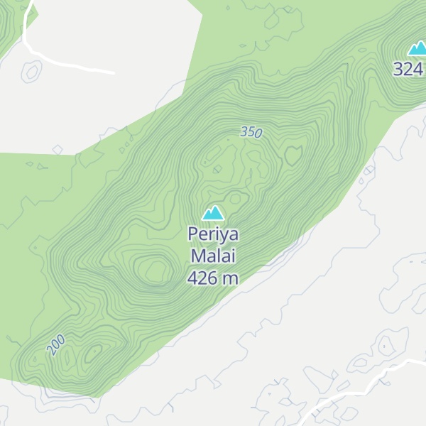 Map of Periya Malai