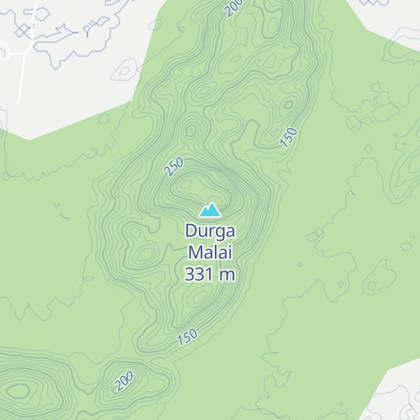 Map of Durga Malai