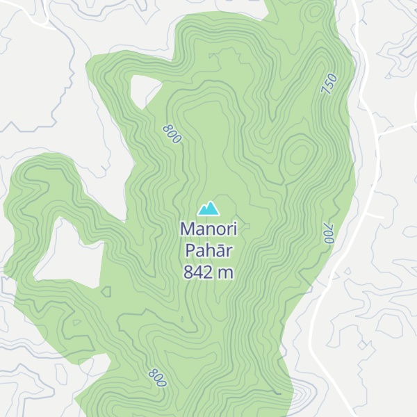 Map of Manori Pahār