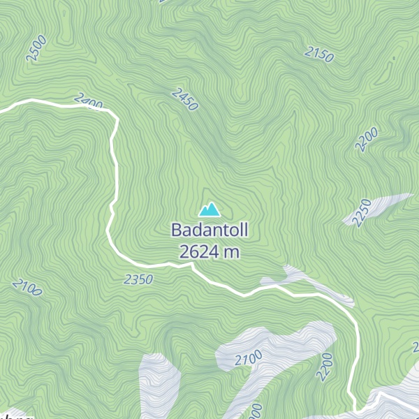 Map of Badantoll