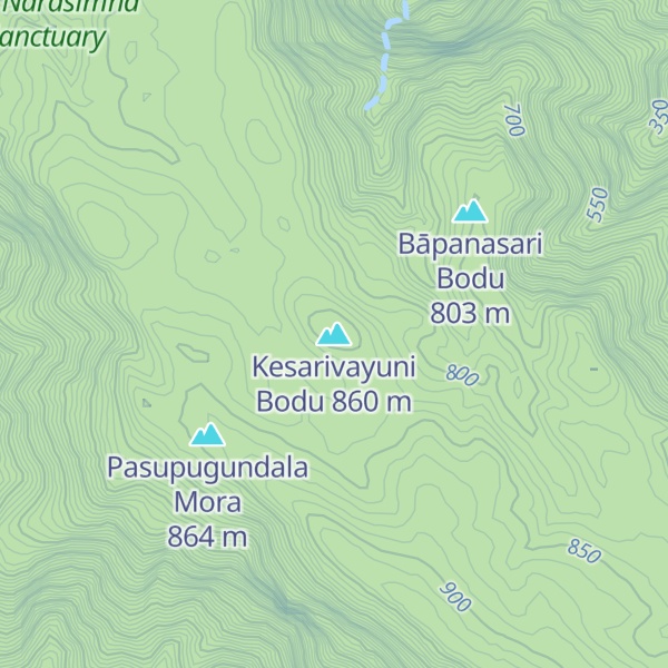 Map of Kesarivayuni Bodu