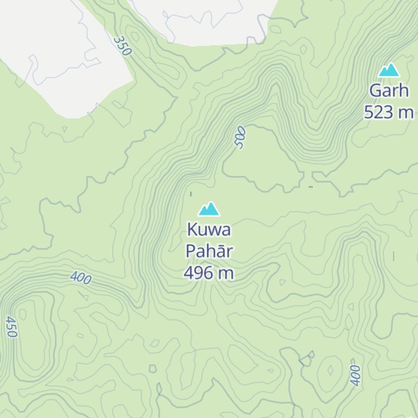 Map of Kuwa Pahār