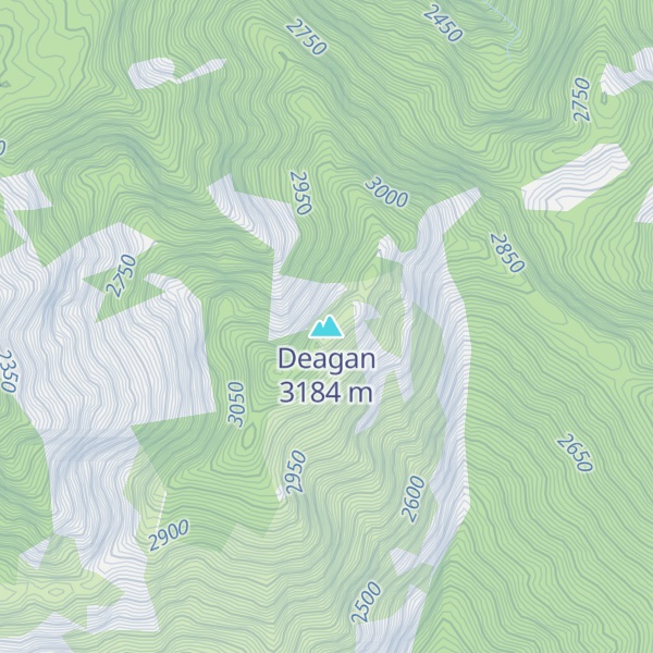 Map of Deagan