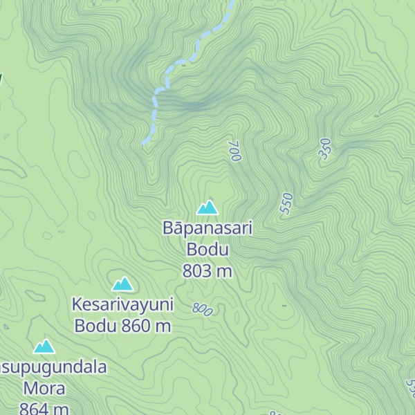 Map of Bāpanasari Bodu