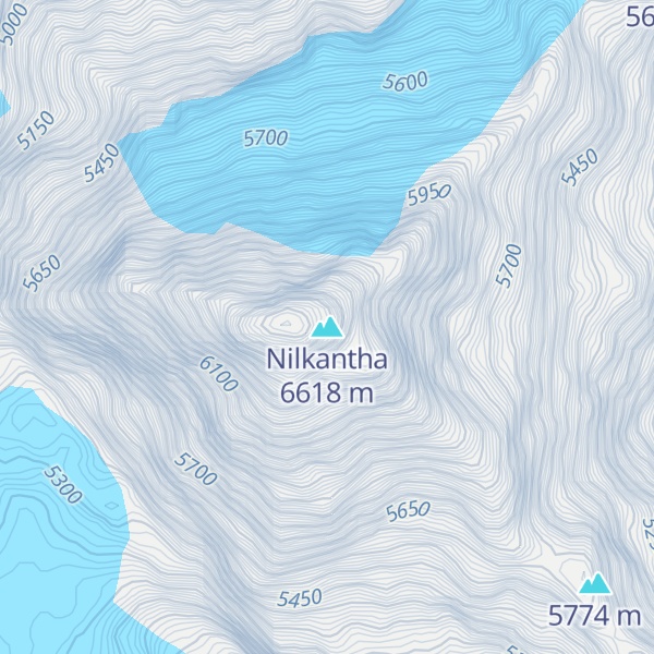 Map of Nilkantha