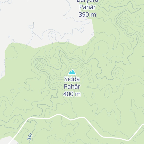 Map of Sidda Pahār