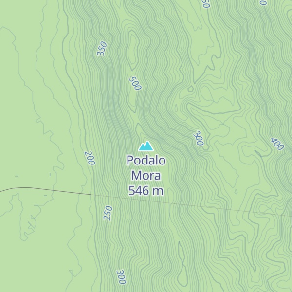Map of Podalo Mora