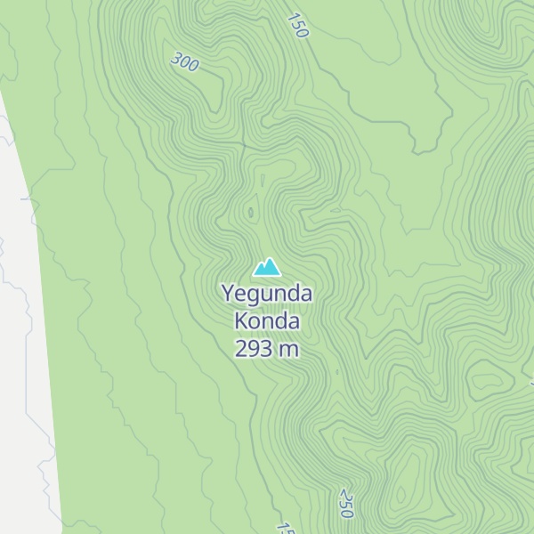 Map of Yegunda Konda