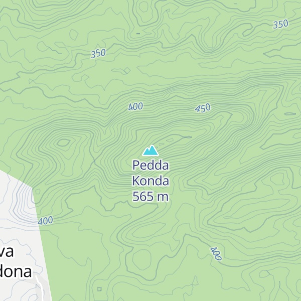 Map of Pedda Konda