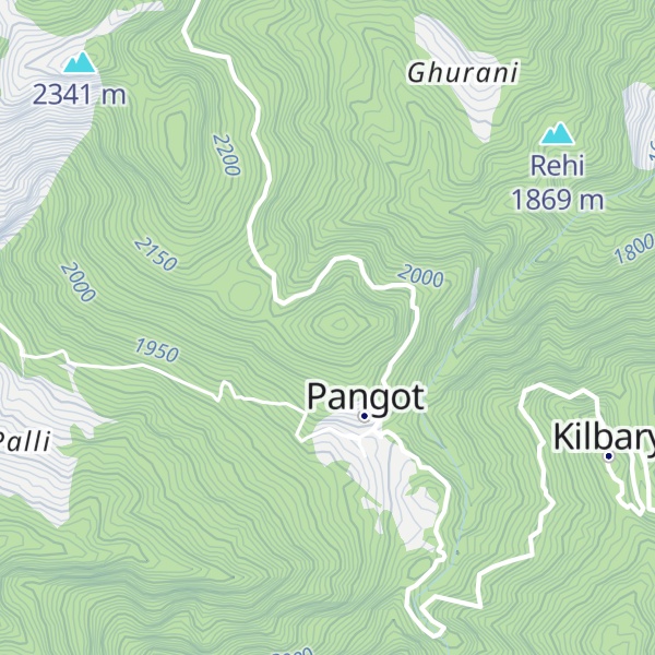 Map of Janardan Resort Pangot, Nainital