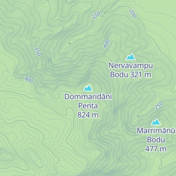 Map of Dommaridāni Penta