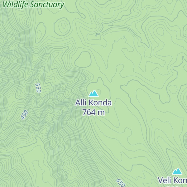 Map of Alli Konda