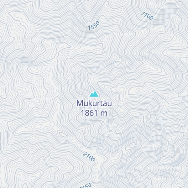 Map of Mukurtau