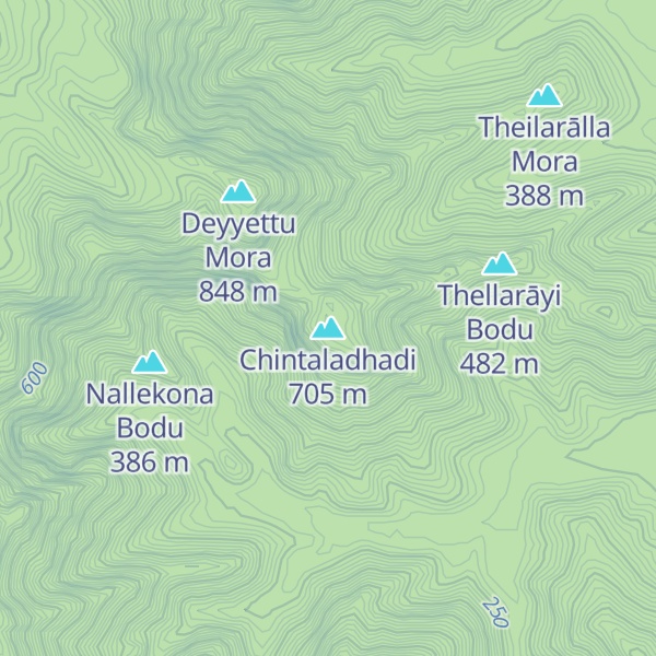 Map of Chintaladhadi