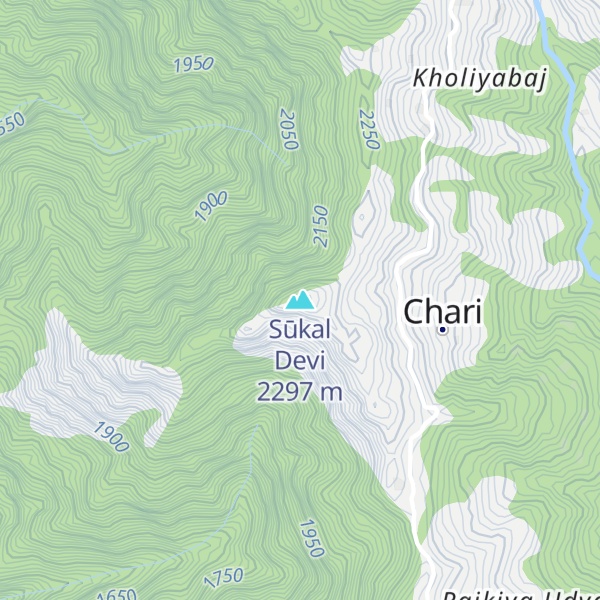 Map of Sūkal Devi
