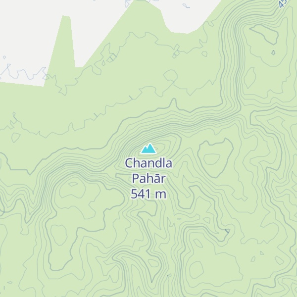 Map of Chandla Pahār