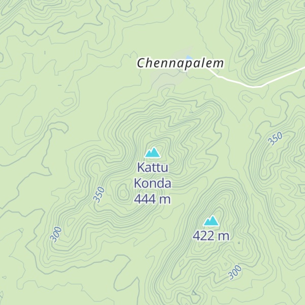 Map of Kattu Konda