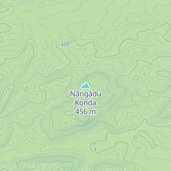 Map of Nārigādu Konda