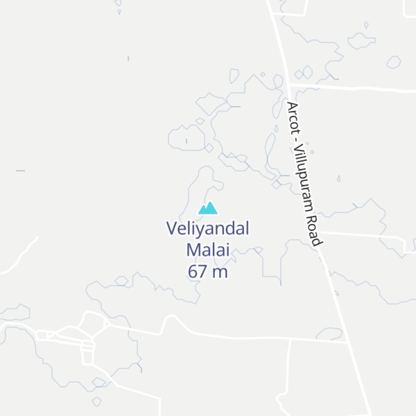 Map of Veliyandal Malai