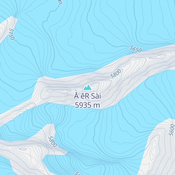 Map of Ā ěR Sài